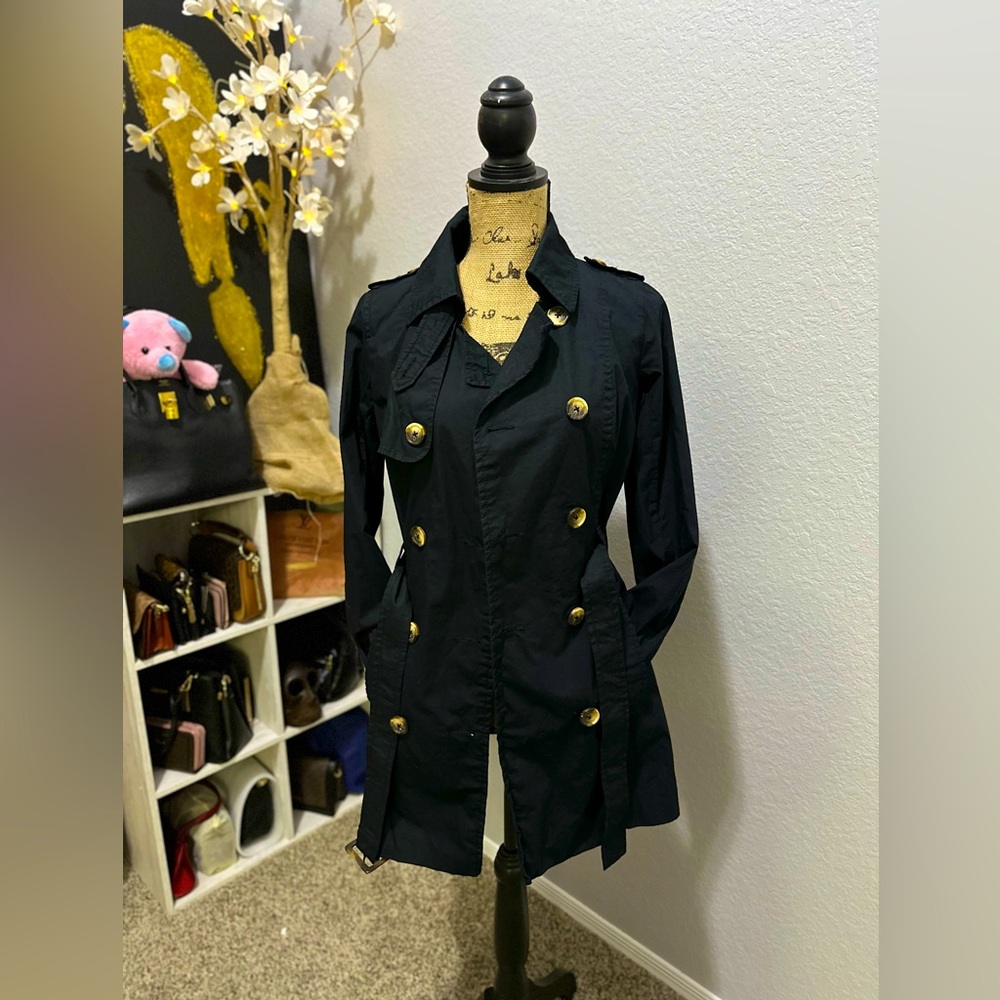 Cubus Trench coat black Small